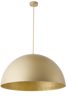 Lampa wisząca SFERA 32292 SIGMA złota półokrągła 35 cm