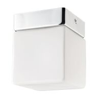 Plafon SIS 9506 Nowodvorski Szkło + stal kostka IP44