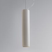 Lampa wisząca tuba Osca 400 Round- Astro 1252014 7386 biała metal podłużna 