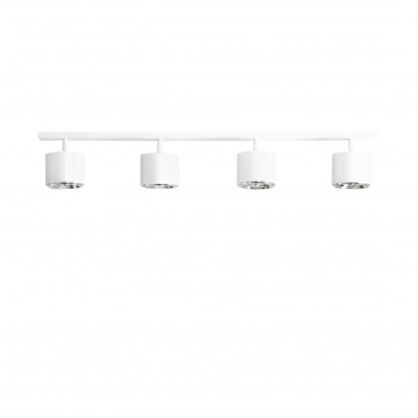 Lampa sufitowa BOT CEILING WHITE biała 4 reflektory na szynie ALDEX 1046PL_L  