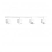 Lampa sufitowa BOT CEILING WHITE biała 4 reflektory na szynie ALDEX 1046PL_L  