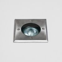 Lampa zewnętrzna wpuszczana Gramos - Astro 7393 1312003 IP65 stal nierdzewna kwadrat 