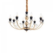 Żyrandol Vanity SP8 206622 KLASYCZNY IP20 E27 metal Ideal Lux OPRAWA W STYLU KLASYCZNYM