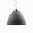 Lampa wisząca Tolomeo SP1 D40 Ideal Lux  001821 klosz  z ręcznie dmuchanego zdobionego szkła w kolorze szarym - 2