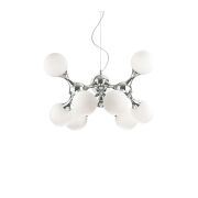 Lampa wisząca Nodi SP9 082059  NOWOCZESNY IP20  METAL / SZKŁO oprawa w stylu nowoczesnym Ideal Lux LAMPA WEWNĘTRZNA  