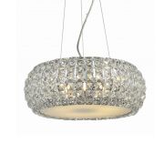 Lampa wisząca Sophia 5 AZzardo 5024-5P AZ0522 biżuteryjna kryształki