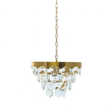 Lampa wisząca GRACE ZŁOTY 6lt MILAGRO ML5994