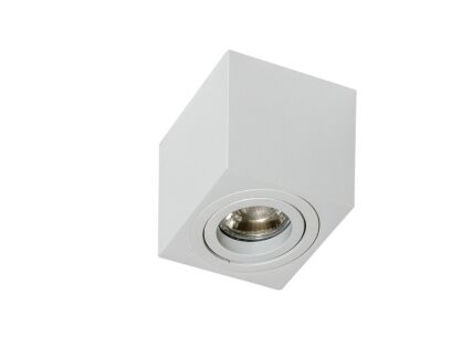 Lampa sufitowa techniczna biała Mini Eloy  AZzardo GM4006 WH AZ1713  prostokąt natynkowy