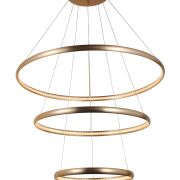 Lampa wisząca BRIGHTON 3 LED ZŁOTA LAMPA LED AZZARDO AZ4429