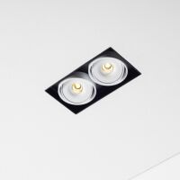 Lampa wpuszczana Tweet 50.2 Trimless mini.LED Labra  4.1163 podwójna techniczna LED różne kolory wykończenia