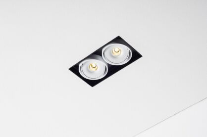 Lampa wpuszczana Tweet 50.2 Trimless mini.LED Labra  4.1163 podwójna techniczna LED różne kolory wykończenia