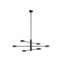 Lamp wisząca / żyrandol Orbit VI 6xGX53 czarna 7946