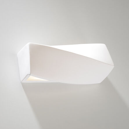 Lampa Ścienna Zgrabny Kinkiet Ceramiczny SIGMA MINI SL.229 Nowatorska fala