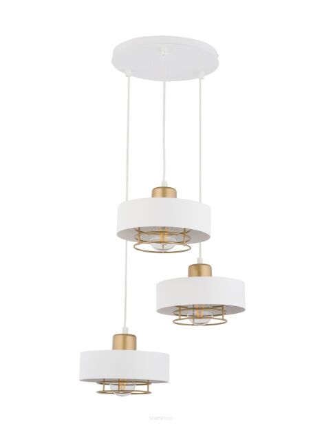 Lampa wisząca POKER 3 SIGMA 32070 NOWOCZESNA BIAŁA