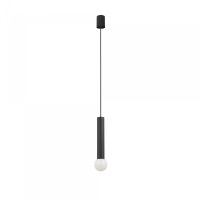 Lampa wisząca Baton E27 czarna 7852