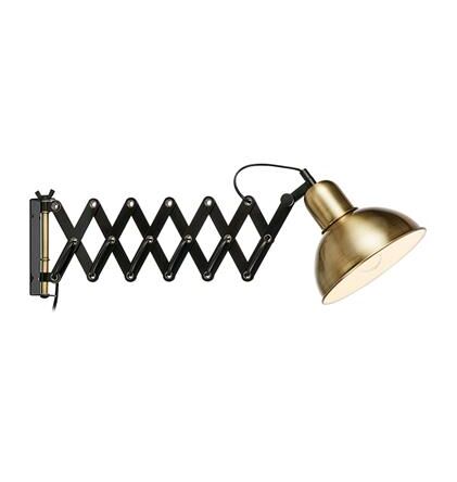 Kinkiet RIGGS WALL 1L ANTIQUE/BLACK MARKSLOJD 108104 