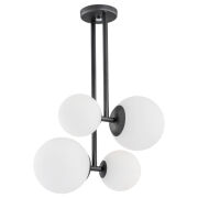 Lampa wisząca ASPEN 1645 Argon Designerska x 4 GRAFITOWA