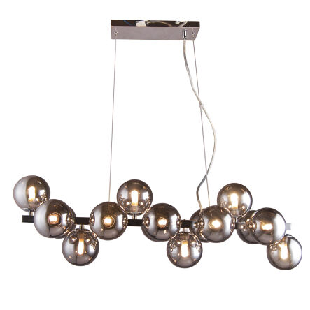 Lampa wisząca Marbelio PND-6161-16 CH+SM Italux nowoczesna 