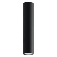 PLAFON LAGOS czarny aluminium Nowoczesna SL.0436 SOLLUX LIGHTING RURA WALEC