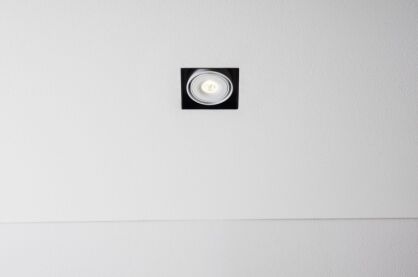 Lampa wpuszczana Tweet 50.1 Trimless mini.LED Labra  4.1162  techniczna kwadrat ruchoma głowica różne kolory wykończenia