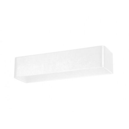 Kinkiet FELIX L AZ2427 Azzardo LED techniczny z aluminium w kolorze białym prostokąt świeci  w górę i dół