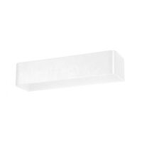 Kinkiet FELIX L AZ2427 Azzardo LED techniczny z aluminium w kolorze białym prostokąt świeci  w górę i dół