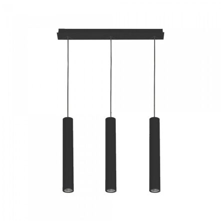 Lampa wisząca Eye 3xGU10 czarna 7862