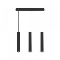 Lampa wisząca Eye 3xGU10 czarna 7862