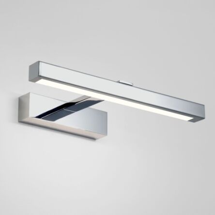 Lampa ścienna kinkiet nad lustro Astro KASHIMA 350 LED 7348 polerowany chrom 35 cm długości do łazienki IP44 1174003