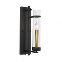 Kinkiet Aspen WL-31186-1A-BL Italux klasyczny czarny