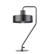Lampa stołowa VASCO 50118 Sigma czarna nowoczesna