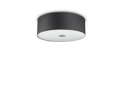 Plafon Woody PL4 103273  NOWOCZESNY IP20 E27 METAL  Ideal Lux OKRĄGŁA OPRAWA 