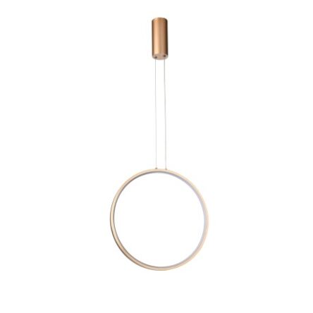 Lampa wisząca MASSIMA 40 BK złota Azzardo AZ5254