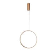 Lampa wisząca MASSIMA 40 BK złota Azzardo AZ5254