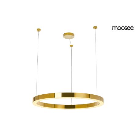 Lampa wisząca MOOSEE RING LUXURY 110 złota  KING HOME MSE010100110 