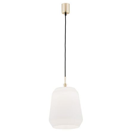 Lampa wisząca IRUN 4273 Argon Biały szklany klosz