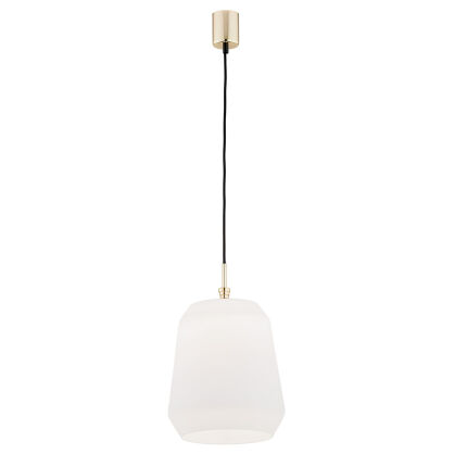 Lampa wisząca IRUN 4273 Argon Biały szklany klosz