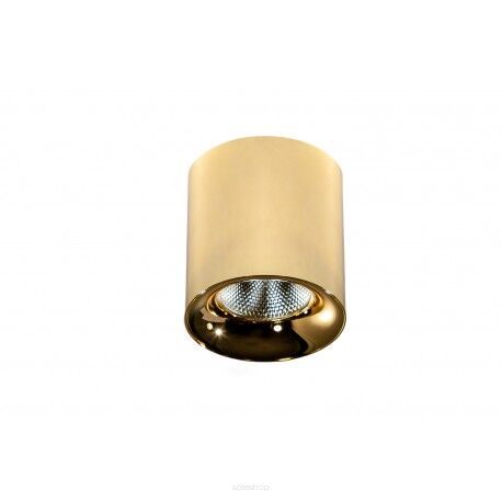 Lampa sufitowa natynkowa Mane 20W AZ4154 AZzardo złota tuba LED 3000K