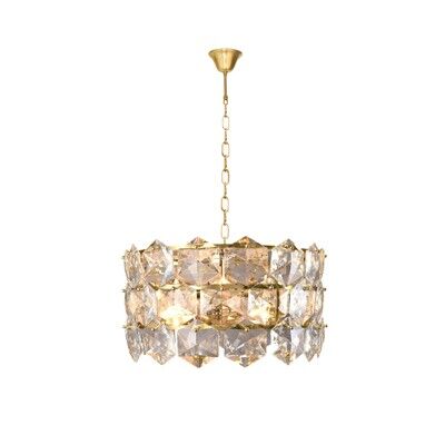 Lampa wisząca AUSTIN złota MILAGRO ML5990 