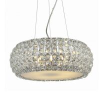 Lampa wisząca Sophia 6 AZzardo AZ0697 biżuteryjna kryształki