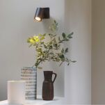 Lampa ścienna / sufitowa Ascoli Single 1286078 CZARNA regulowana  - 2