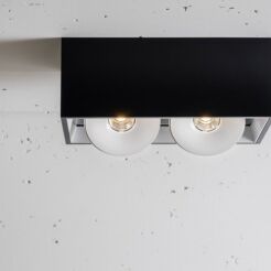 Oprawa natynkowa Solid 163.2 NT edge.LED 13W CRI80 Labra  3.0660    prostokątna techniczna podwójna LED różne kolory wykończenia