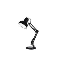 Lampa biurkowa KELLY TL1 CZARNY Ideal Lux 108094  Lampa techniczna emaliowana jest na kolor czarny, środek biały przegubowe ramię regulowny dyfuzor