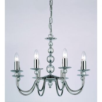Lampa wisząca PARKSTONE chrom ENDON LIGHTING 2013-8CH  
