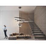 Lampa wisząca Wheel XXL CZARNA Azzardo AZ3137 - 2