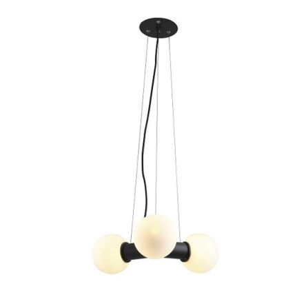 Lampa wisząca POPE AZAZ3171  kolor czarny 3 szklane klosze