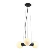Lampa wisząca POPE AZAZ3171  kolor czarny 3 szklane klosze