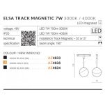 Lampa do szyny magnetycznej ELSA TRACK MAGNETIC 7W AZ4635 Azzardo - 3