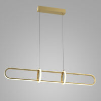 Lampa wisząca CERRILA PND-29772750-1A-GD Italux NOWOCZESNA MINIMALISTYCZNA LED 3000K w kolorze złotym 