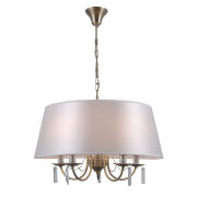 Lampa wisząca Solana PND-28366-5A Italux Klasyczna imponująca